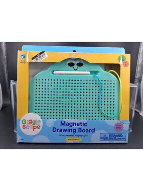 Gigglescape Magnetic Drawing Board For Kids Ages 3+ With Pen
